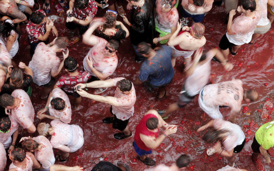 Fotos de La Tomatina de Buñol 2017