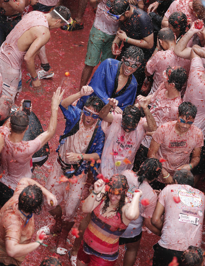 Fotos de La Tomatina de Buñol 2017