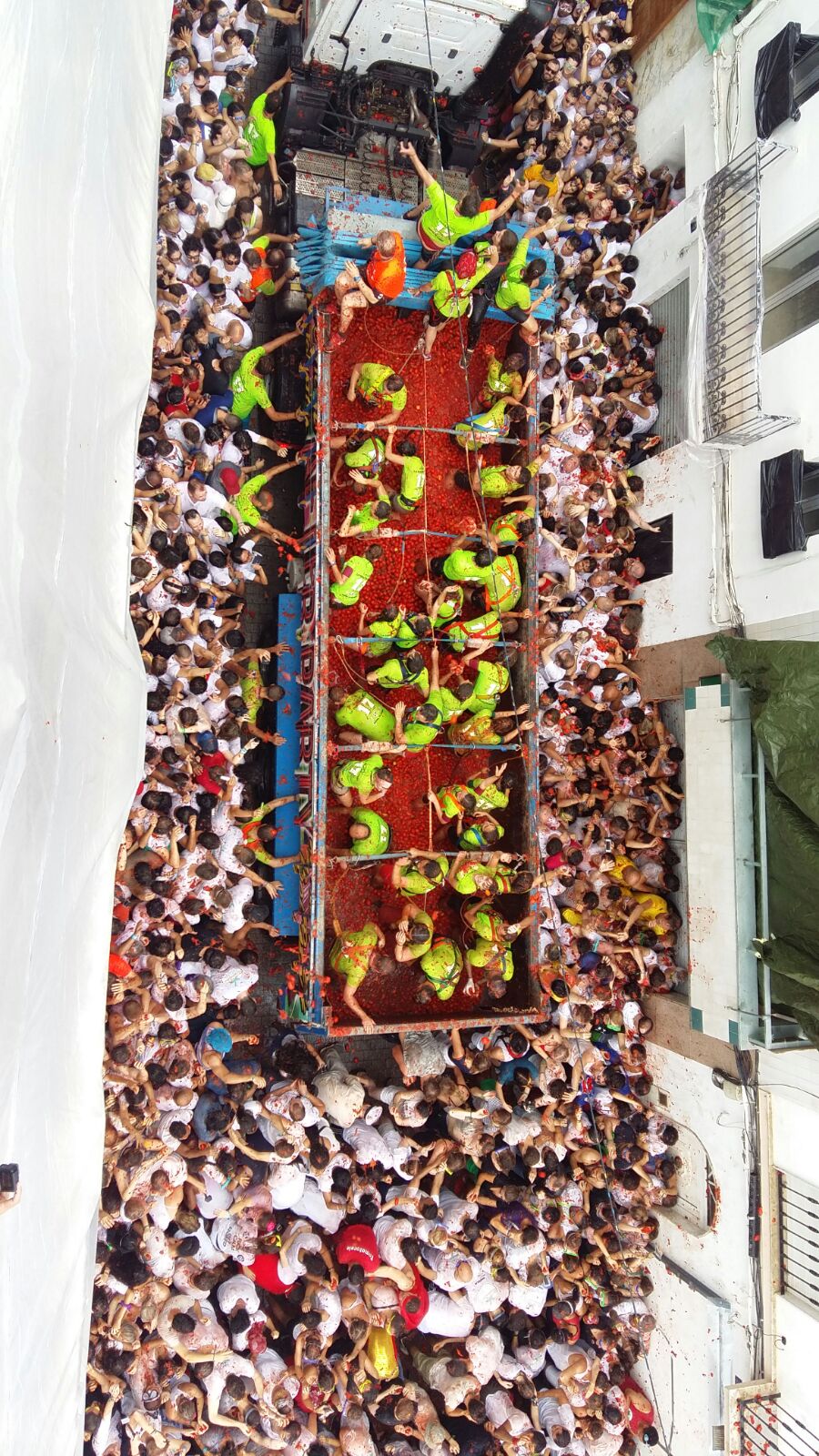 Fotos de La Tomatina de Buñol 2017