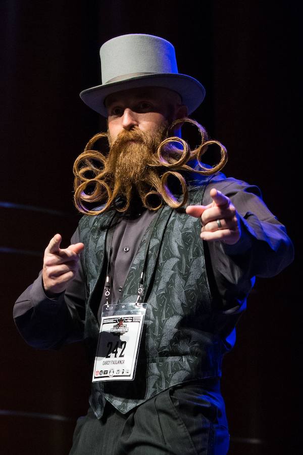 Fotos del concurso de barbas de Estados Unidos