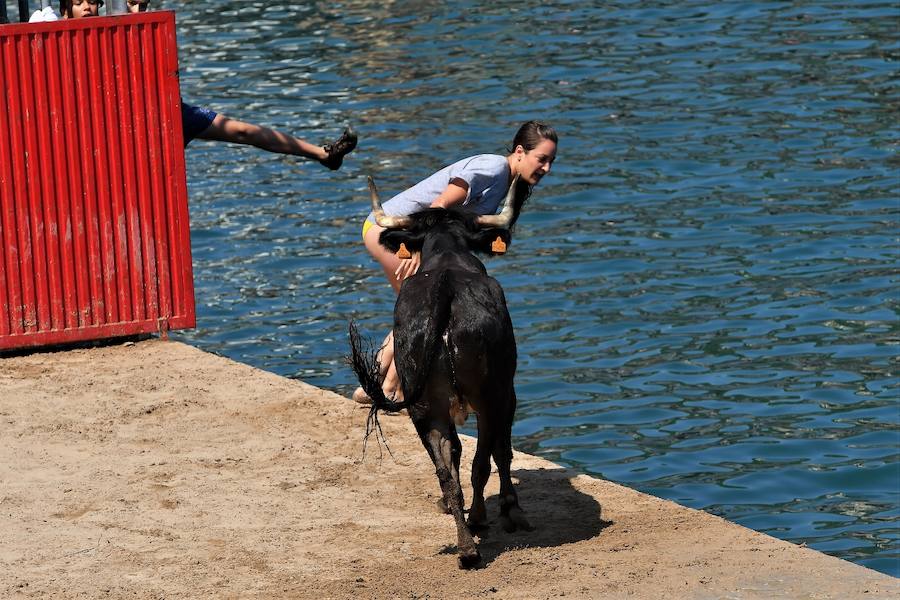 Fotos del último día de bous a la mar de Xàbia