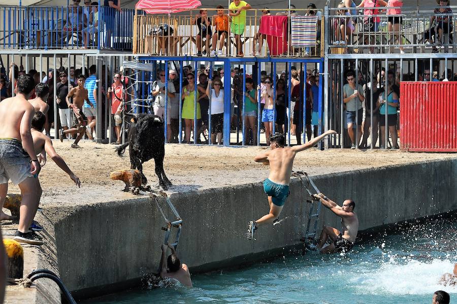 Fotos del último día de bous a la mar de Xàbia