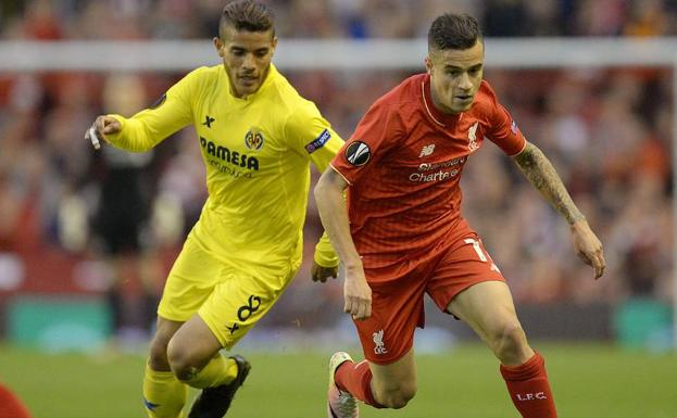 Coutinho, futbolista del Liverpool. 