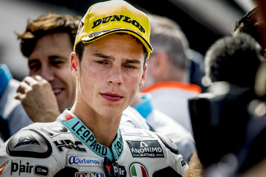 El piloto español de Moto3 Joan Mir (Honda), líder del Mundial, ha asegurado que si la moto funciona igual de bien en carrera que en la sesión de calificación del Gran Premio de San Marino podrá "luchar" por la victoria partiendo desde la tercera posición.