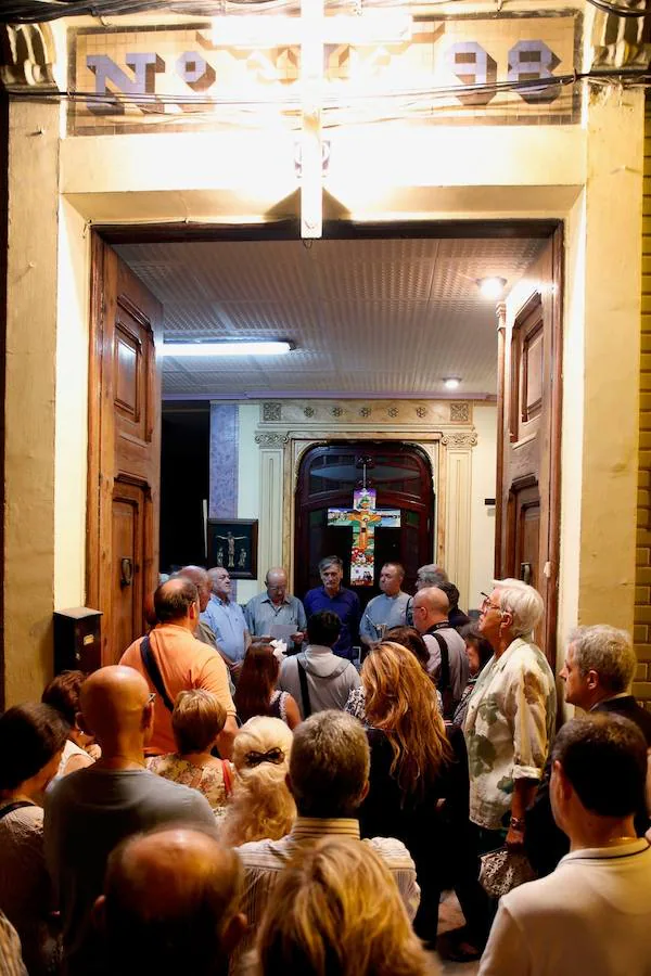 Fotos de la exposición de cruces en Valencia