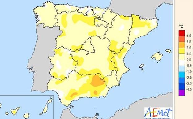 Previsión del tiempo en Valencia | Las temperaturas bajan hoy 10º de golpe