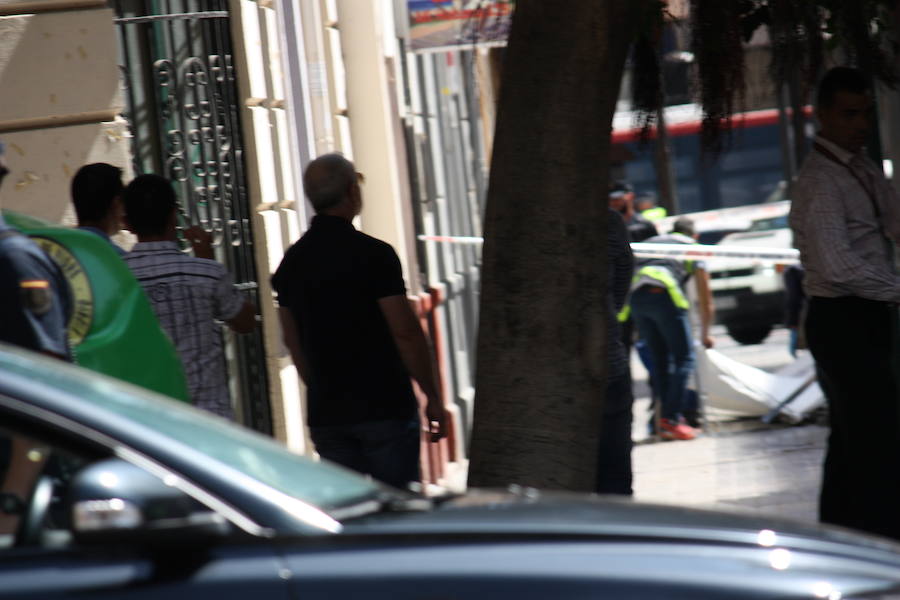 Los hechos están relacionados con el hallazgo de un cadáver en una maleta este madrugada