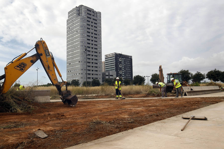 Fotos de las obras de Sociópolis