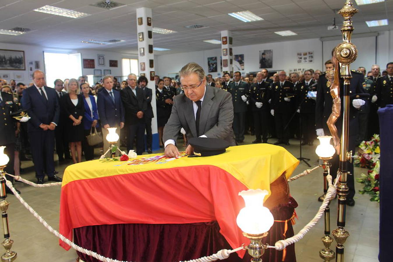 Fotos del funeral de Blas Gámez, el policía asesinado en Valencia