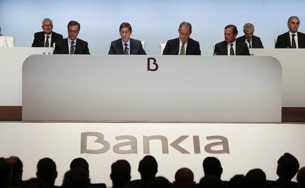 Junta de accionistas de Bankia. 