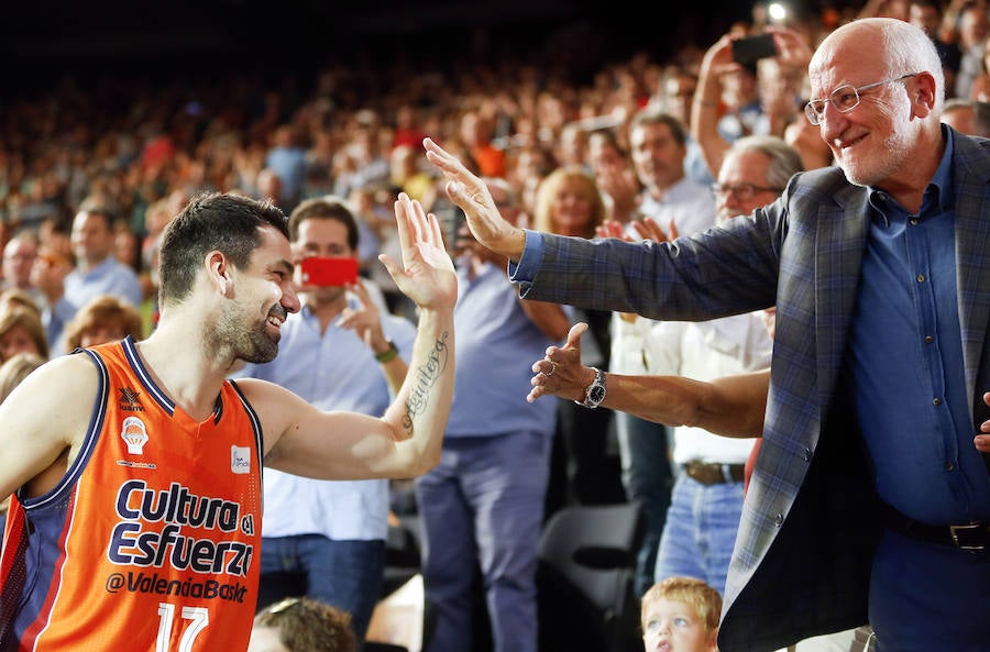 Fotos de la presentación del Valencia Basket