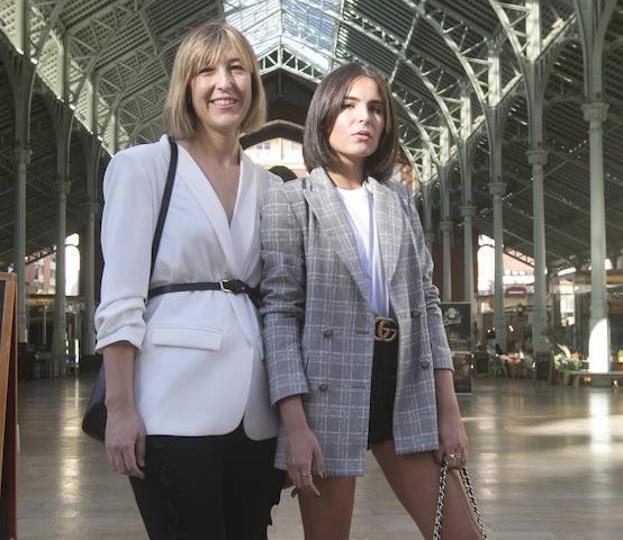 En familia con Blanca y Marta Handrich