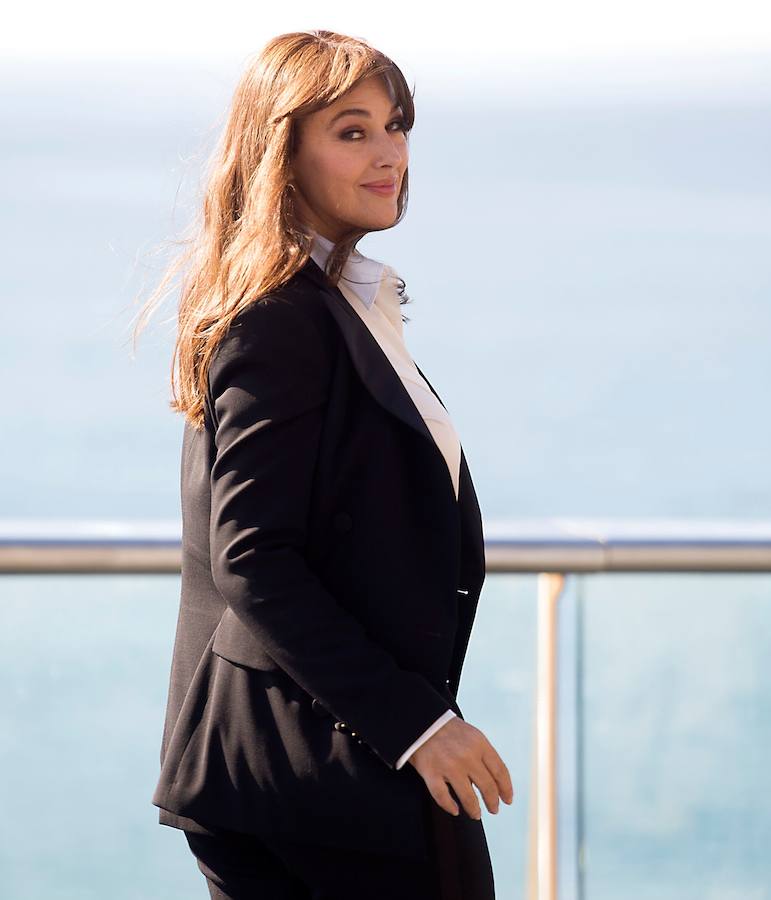 Fotos de Monica Bellucci en San Sebastián