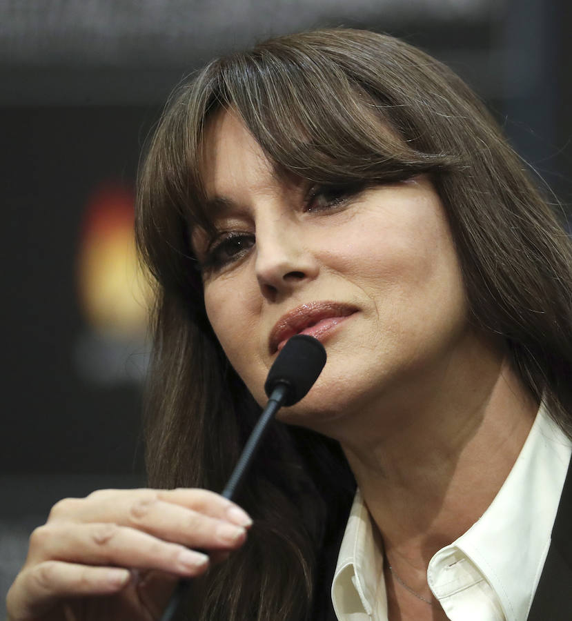 Fotos de Monica Bellucci en San Sebastián