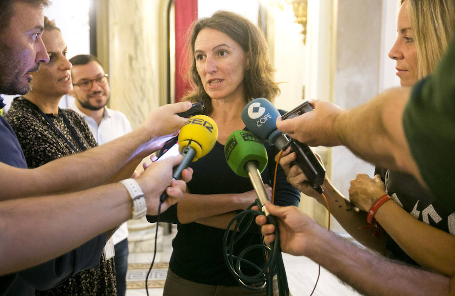 Fotos del pleno del Ayuntamiento