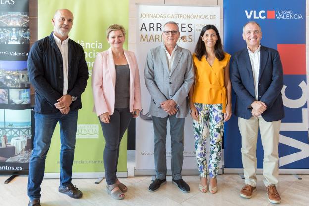 Fernando Turanzo, Pilar Moncho, José Miguel Bielsa, Sonia Úbeda y Antonio Bernabé. 