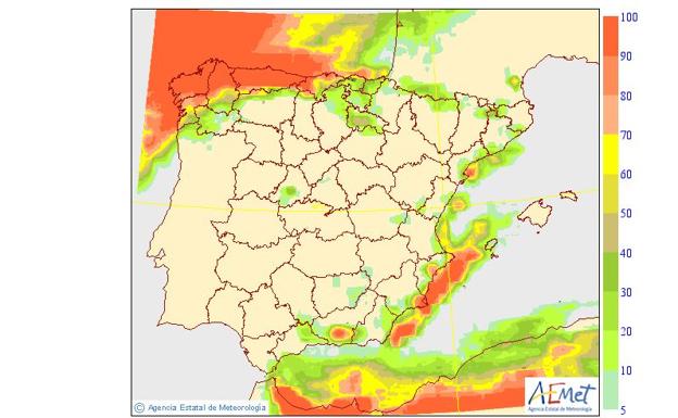 El 'veranillo de San Miguel' se mantendrá hasta el jueves con temperaturas hasta 10ºC por encima de lo normal