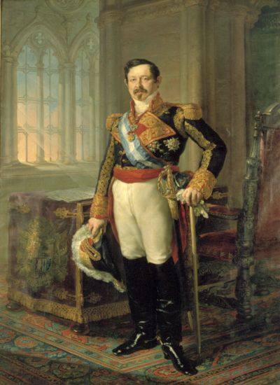 'Retrato del capitán general Ramón Narváez' de Vicente López (1849). Óleo sobre lienzo