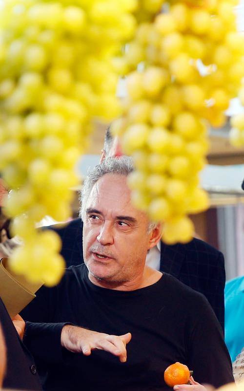 Fotos de Ferran Adrià en Valencia