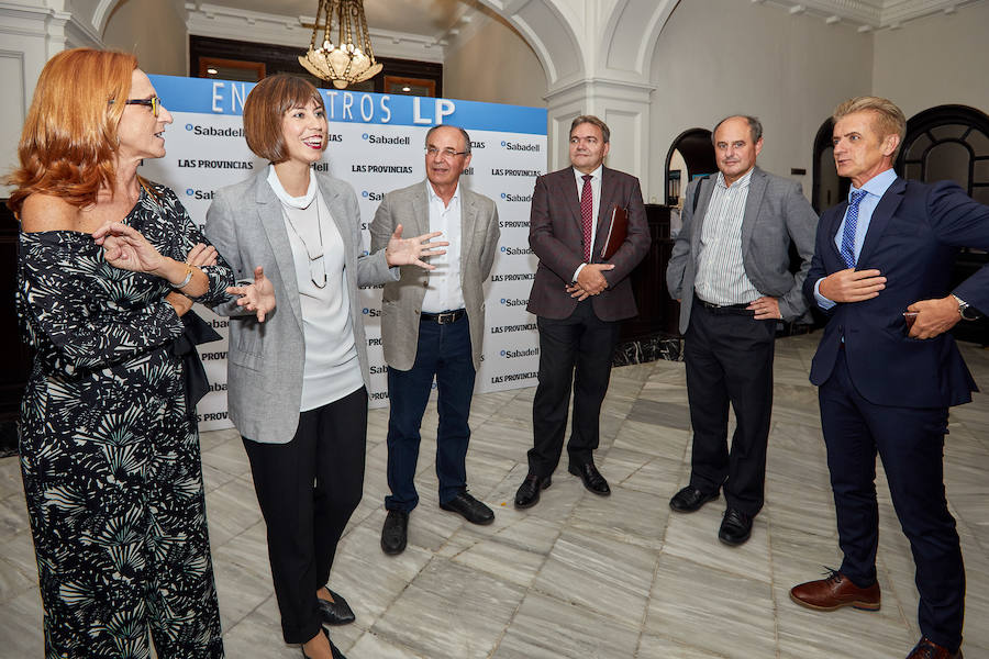 Fotos de la mesa de expertos: encuentros LP-Sabadell celebrada en Gandia