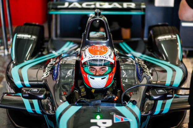 Compartimos jornada con el equipo Jaguar  y Nelson Piquet