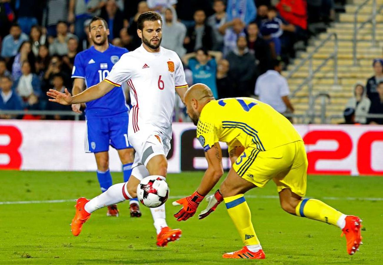 La selección española, ya clasificada para el Mundial de Rusia 2018, se impuso ante Israel por 0-1, con gol de Asier Illarramendi, el último partido de la fase de grupos. 