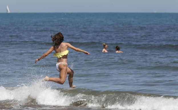 Playa de la Malvarrosa.