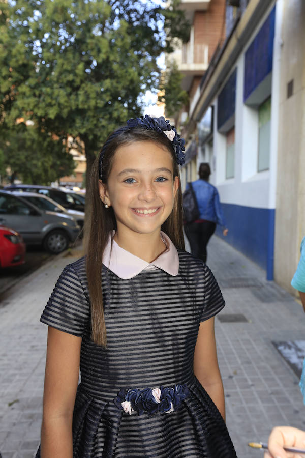 Pasamos un día con la fallera mayor infantil de Valencia 2018, Daniela Gómez de los Ángeles, tras su proclamación como máxima representante de las próximas Fallas.