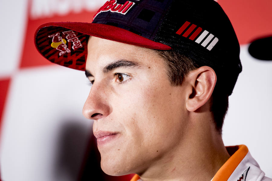 El piloto español de Moto GP Marc Márquez.