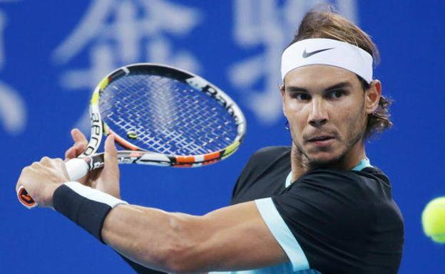 Nadal disputa un encuentro en China.