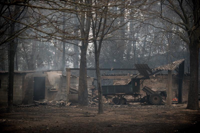 Unos 350 brigadas, 220 motobombas, cuarenta palas y una veintena de medios aéreos trabajan en la comunidad gallega para combatir los incendios que arrasan más de 4.000 hectáreas en 146 nuevos focos desde el viernes