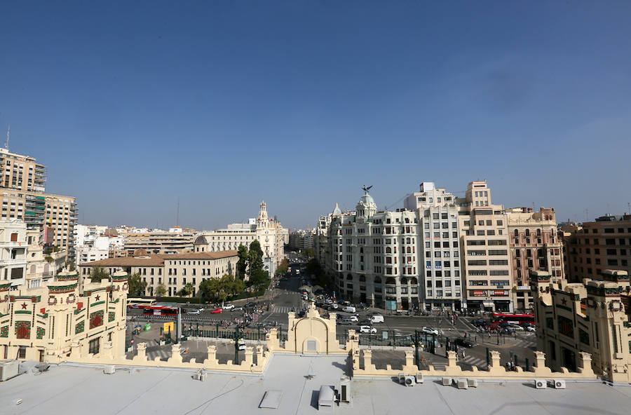 Fotos de Valencia vista desde el tejado de la estación del Norte