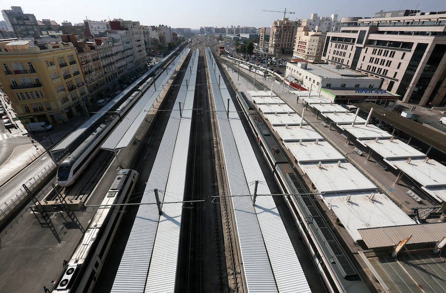 Fotos de Valencia vista desde el tejado de la estación del Norte