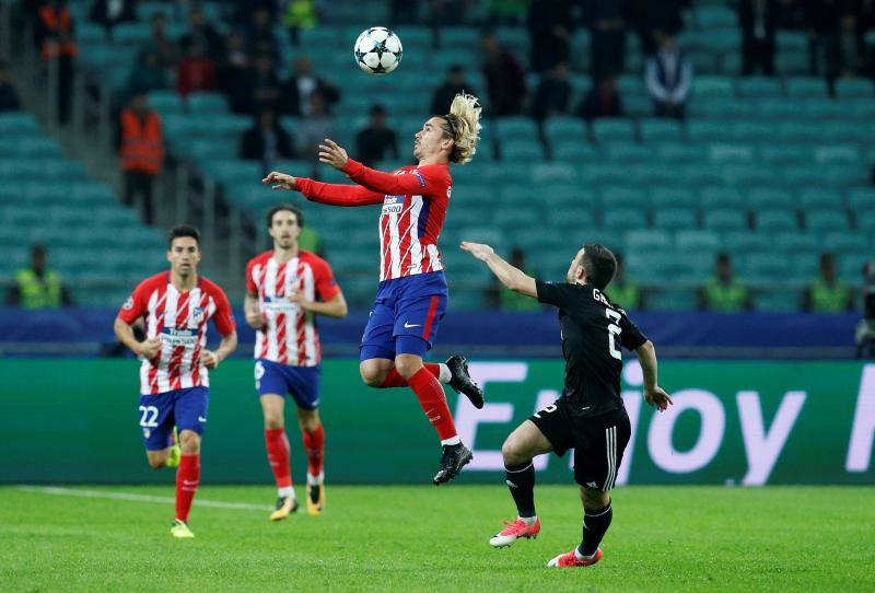 El conjunto que entrena Simeone empata en Bakú y sigue sin levantar cabeza en la Champions.