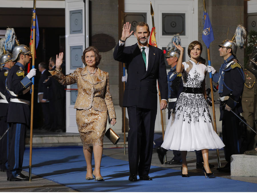 Doña Sofía reaparece en los Premios Princesa de Asturias