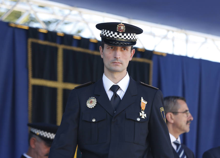 Celebración del día de la Policía Local en Valencia