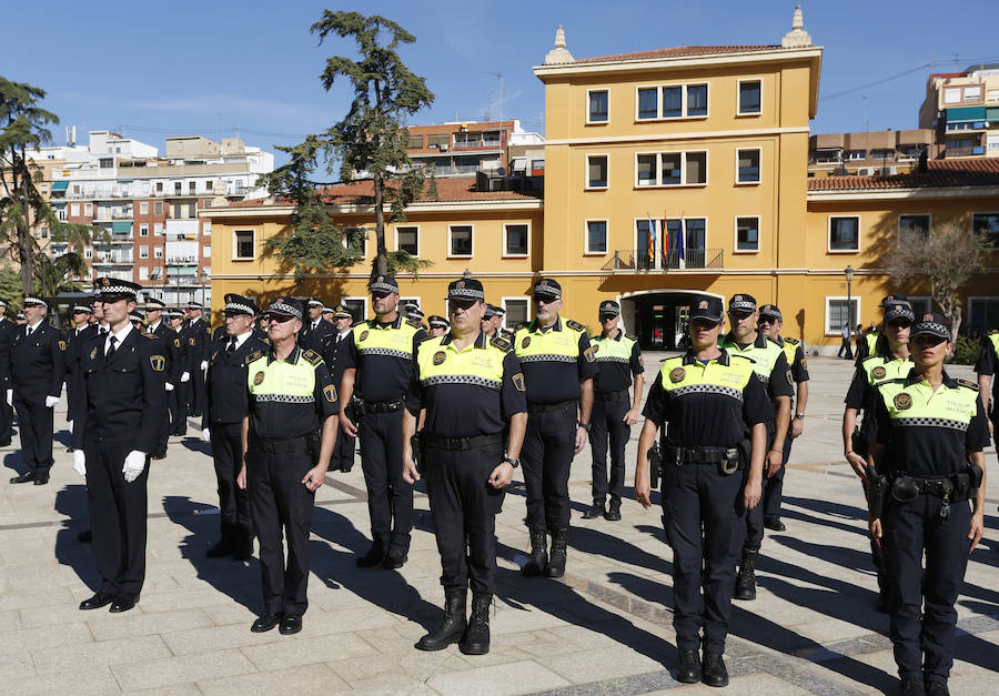 Celebración del día de la Policía Local en Valencia