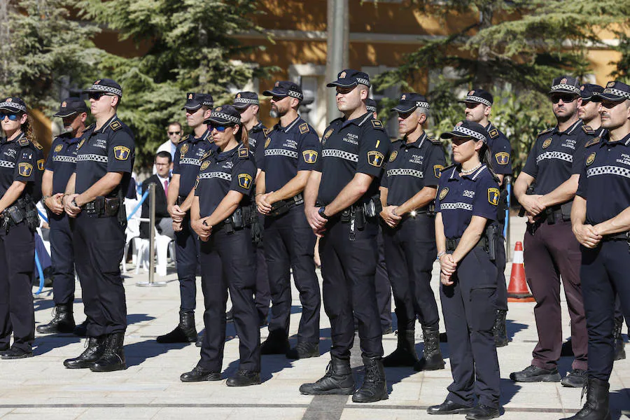 Celebración del día de la Policía Local en Valencia