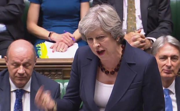 May asegura que el Parlamento británico votará el acuerdo final del 'Brexit'