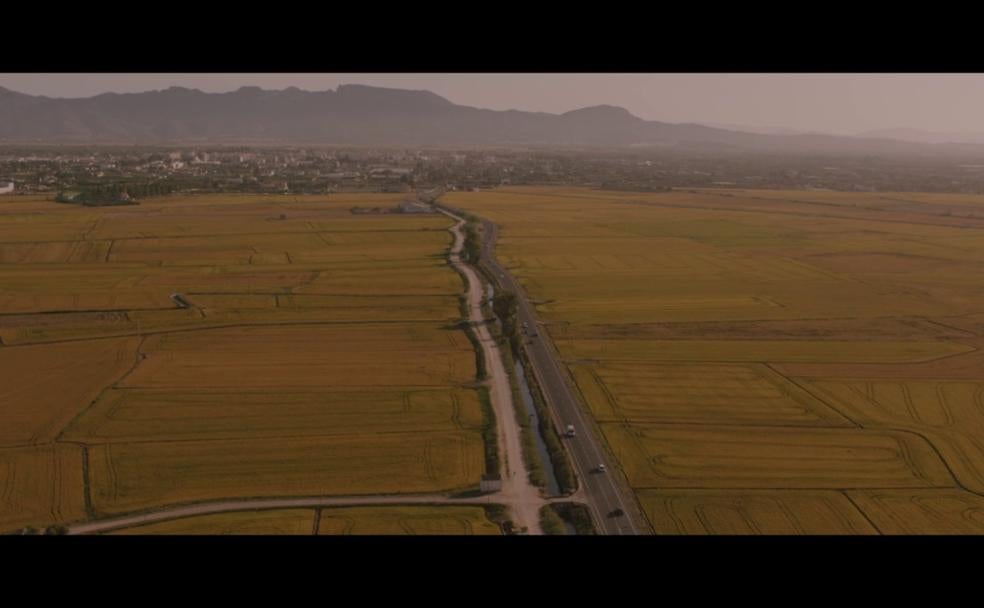 La Albufera, a vista de dron