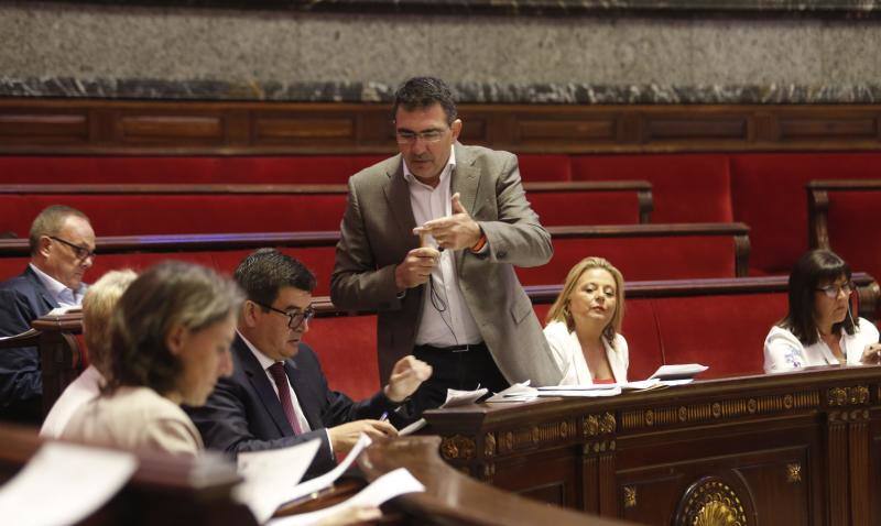Fotos del pleno del Ayuntamiento de Valencia