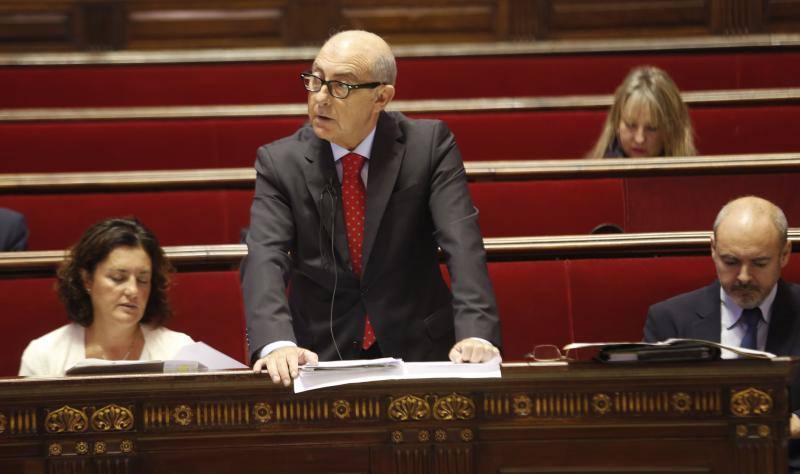 Fotos del pleno del Ayuntamiento de Valencia
