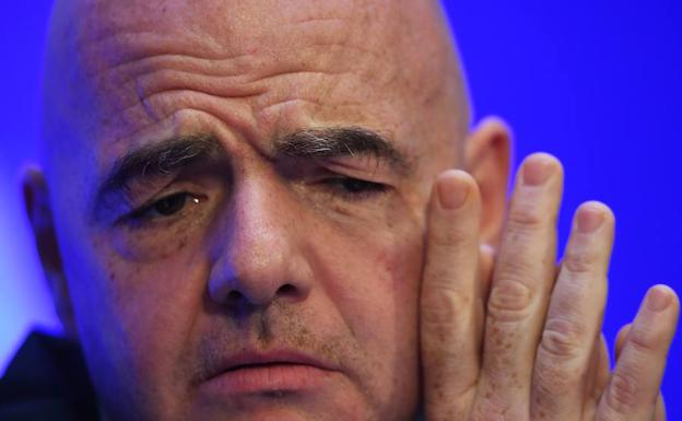 Infantino, presidente de la FIFA.