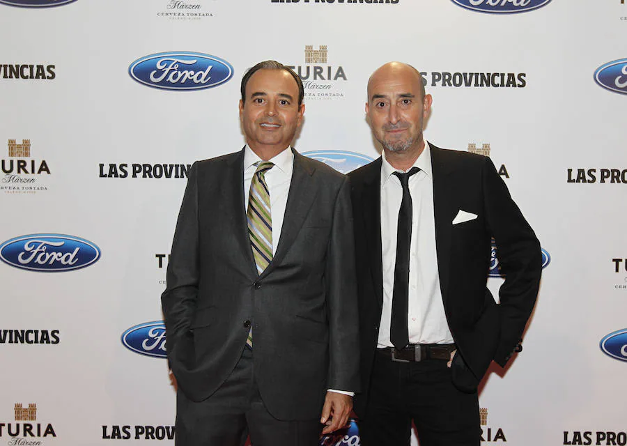 El notario Alfonso Maldonado (izquierda) y el columnista de LAS PROVINCIAS Ramón Palomar.