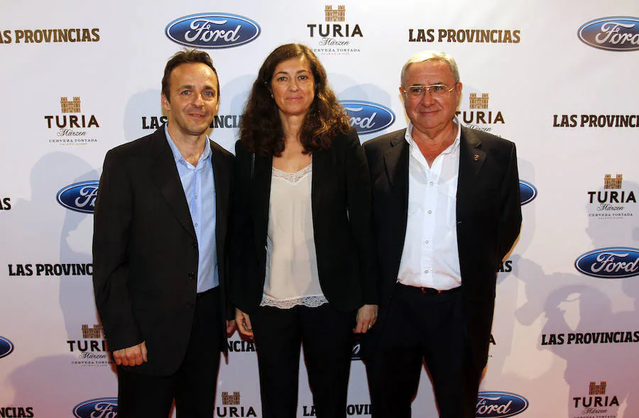 Hector González, Alicia Torres, vicepresidenta de CSIF, y Daniel Matoses, presidente.