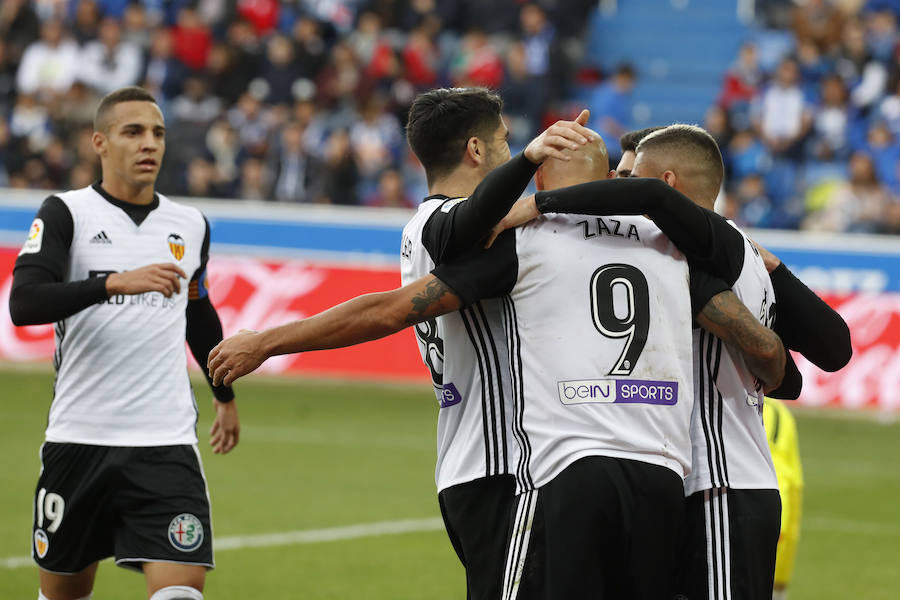 Estas son las imágenes del Deportivo Alavés-Valencia CF correspondiente a la décima jornada de La Liga