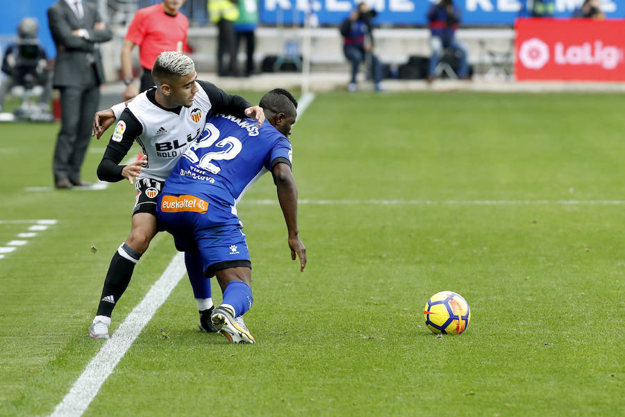 Estas son las imágenes del Deportivo Alavés-Valencia CF correspondiente a la décima jornada de La Liga