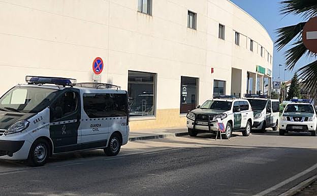 Dispositivo policial en El Puig.