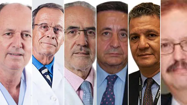 Pérez-Hickman, Eliseo Pascual, Guillem, Laínez, Tejerina y Ots. 
