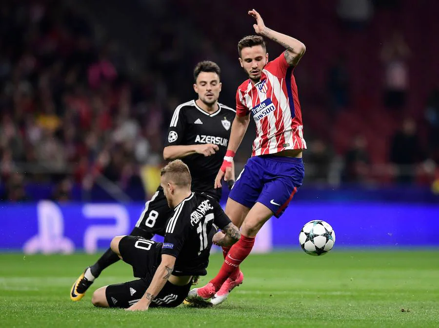 El Atlético de Madrid afronta su primera final del año ante el Qarabag en la Champions League. Al Atlético, con dos puntos, solamente le vale ganar para seguir teniendo opciones de clasificarse.